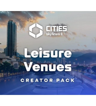 Cities: Skylines II - Creator Pack: Leisure Venues DLC Steam Key EUROPE